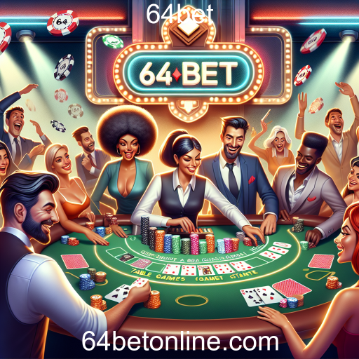 Descubra a Emoção dos Jogos de Mesa no 64bet